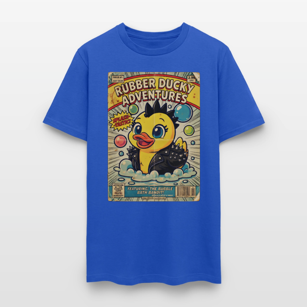 Ducky Old Comic - royal blue