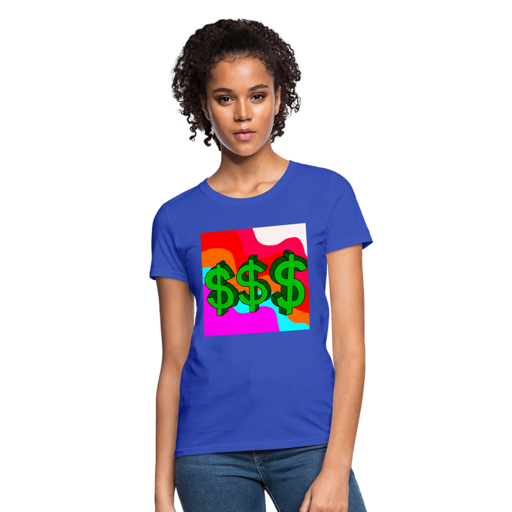 Dollar Sign - royal blue