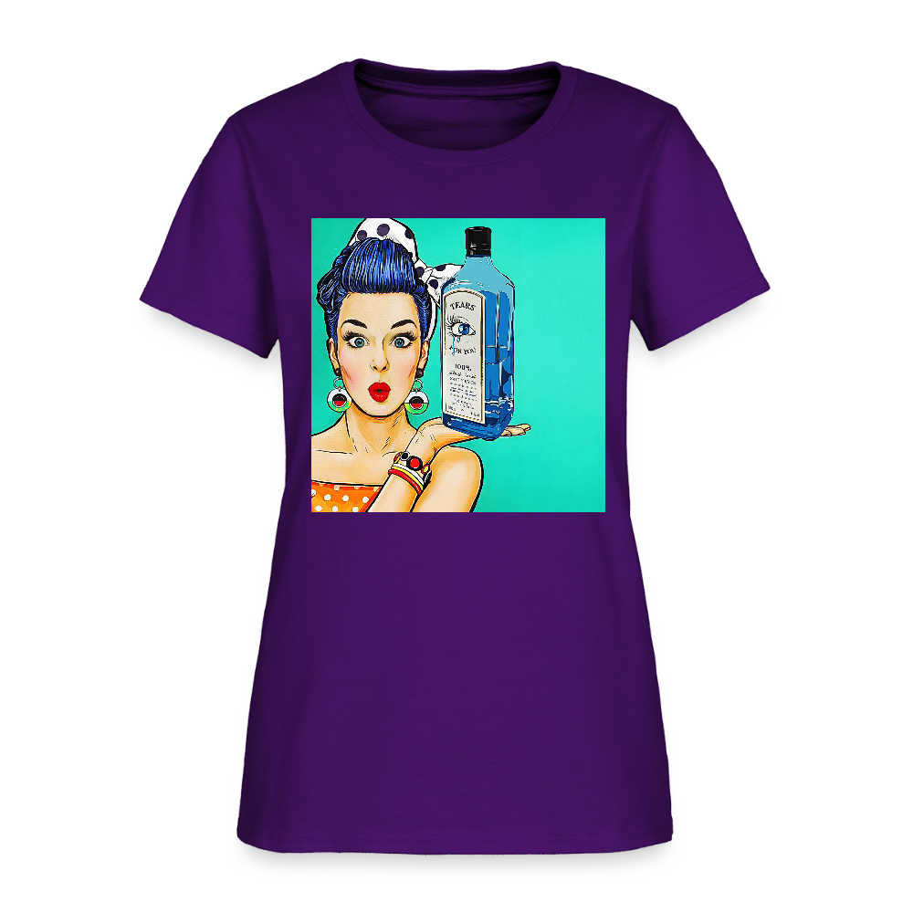 Retro Woman - purple