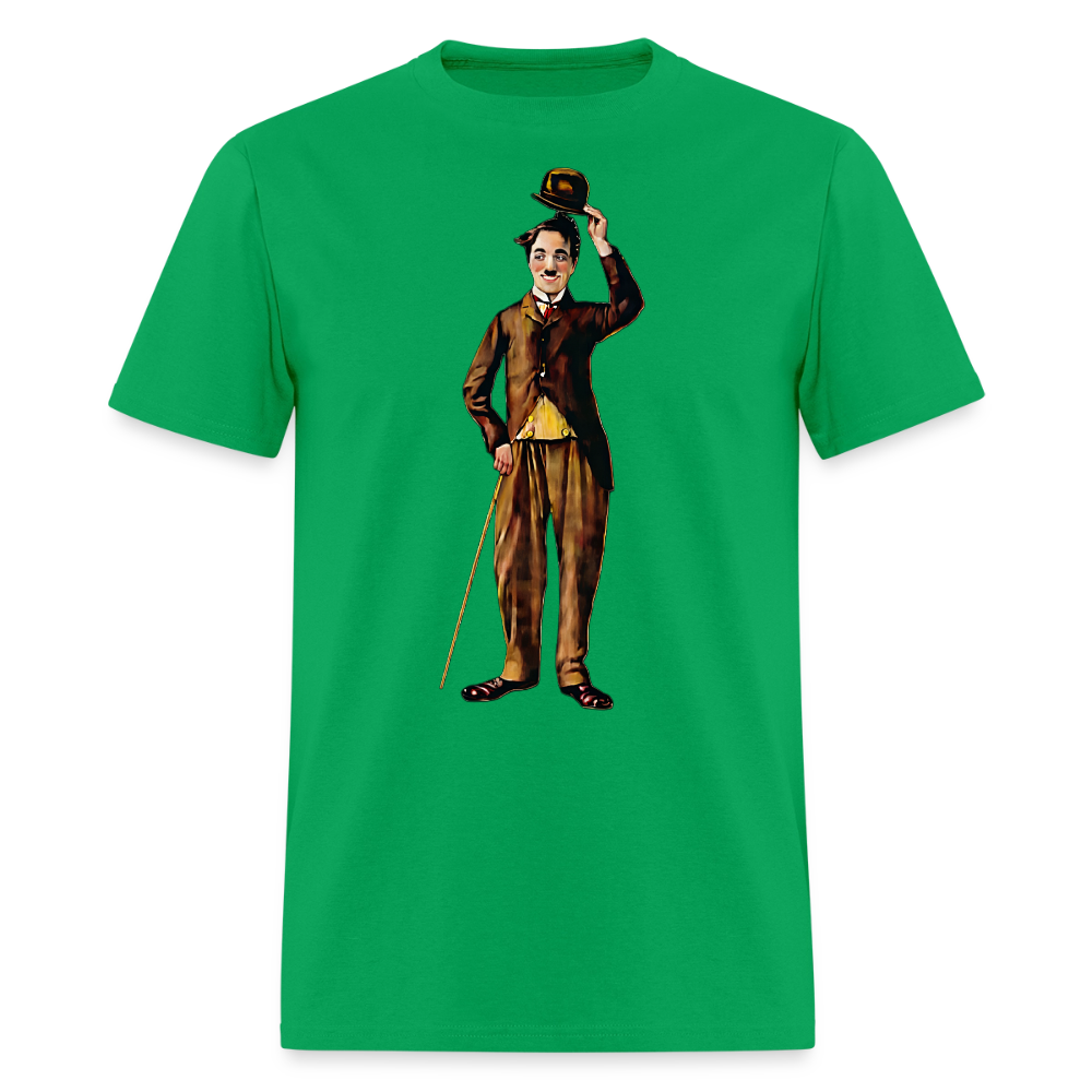 Charlie Chaplin - bright green