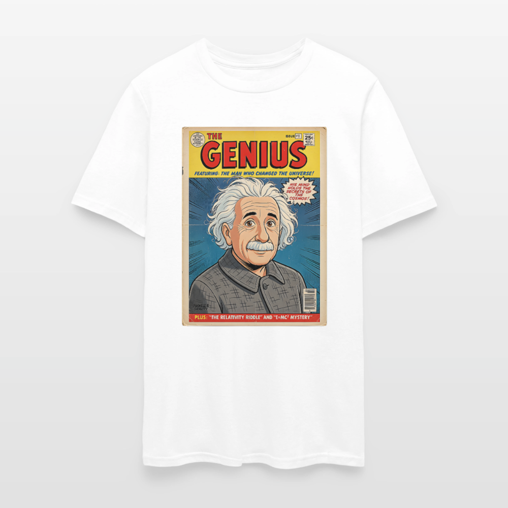 Albert Einstein #1 - white