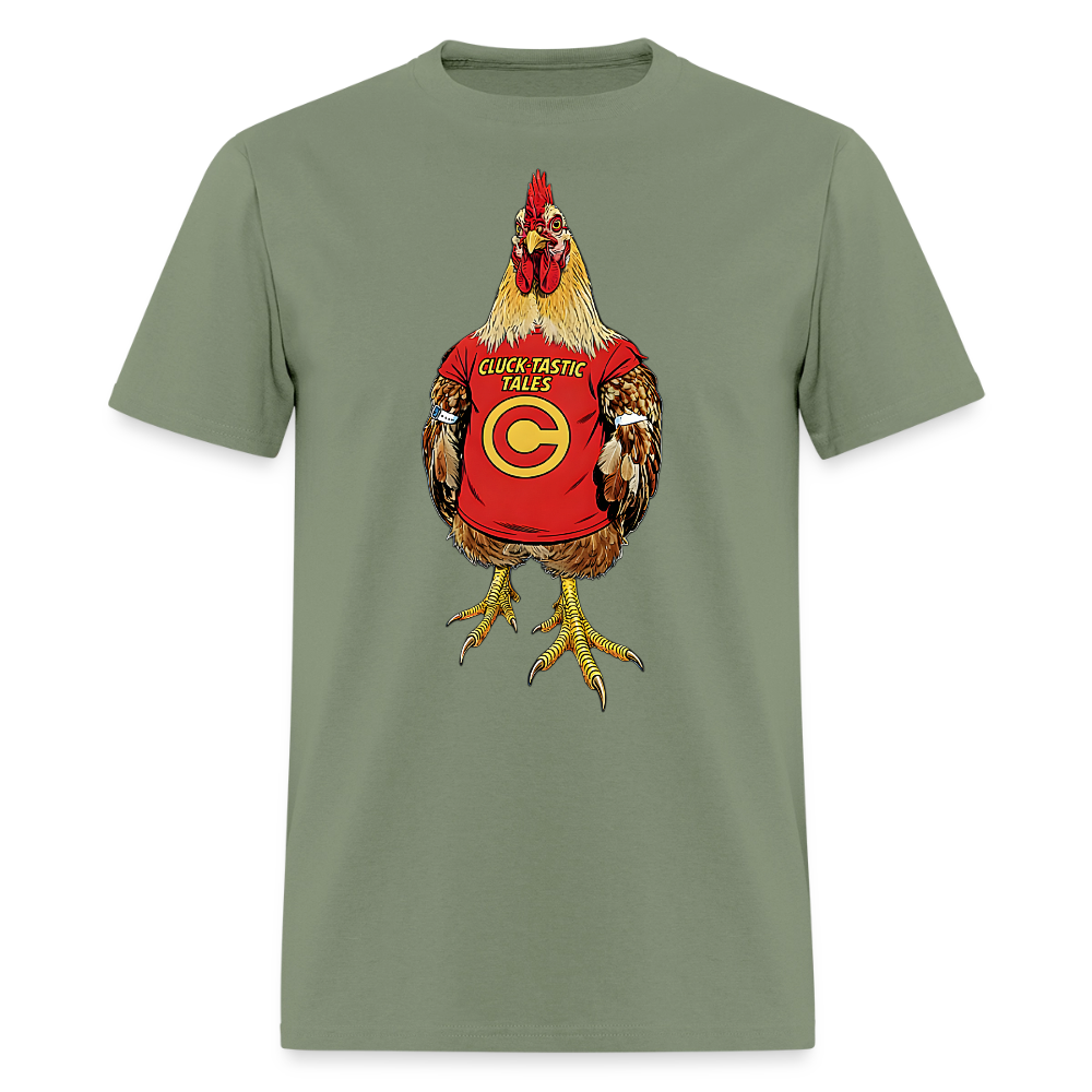 Cluck- Tastic - military green