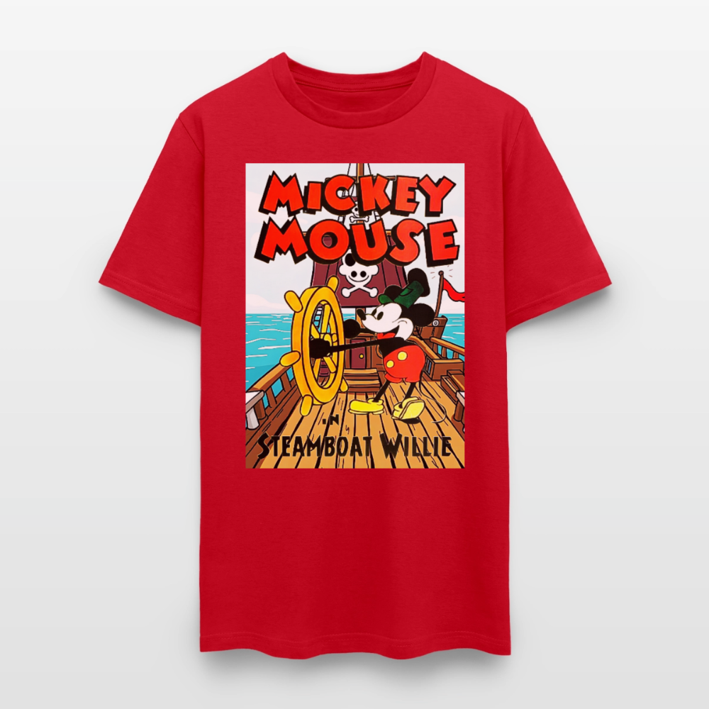 Steamboat Willie - red
