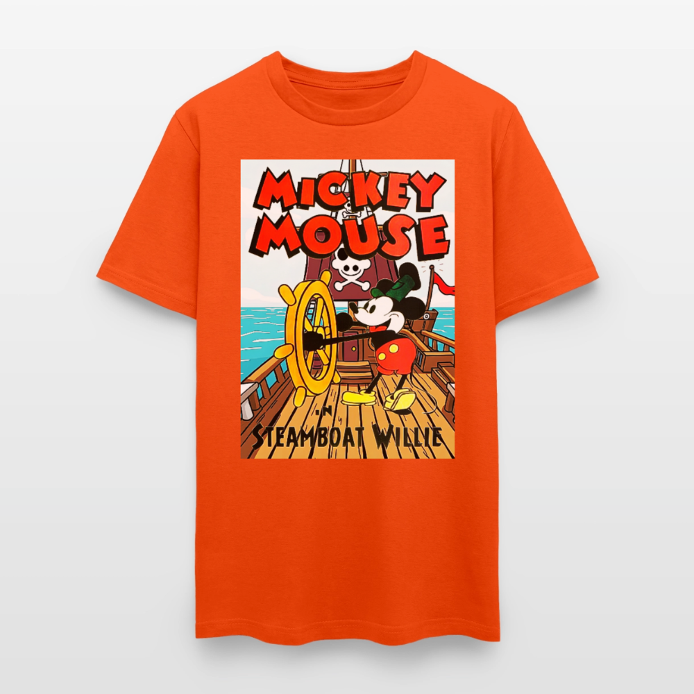 Steamboat Willie - orange