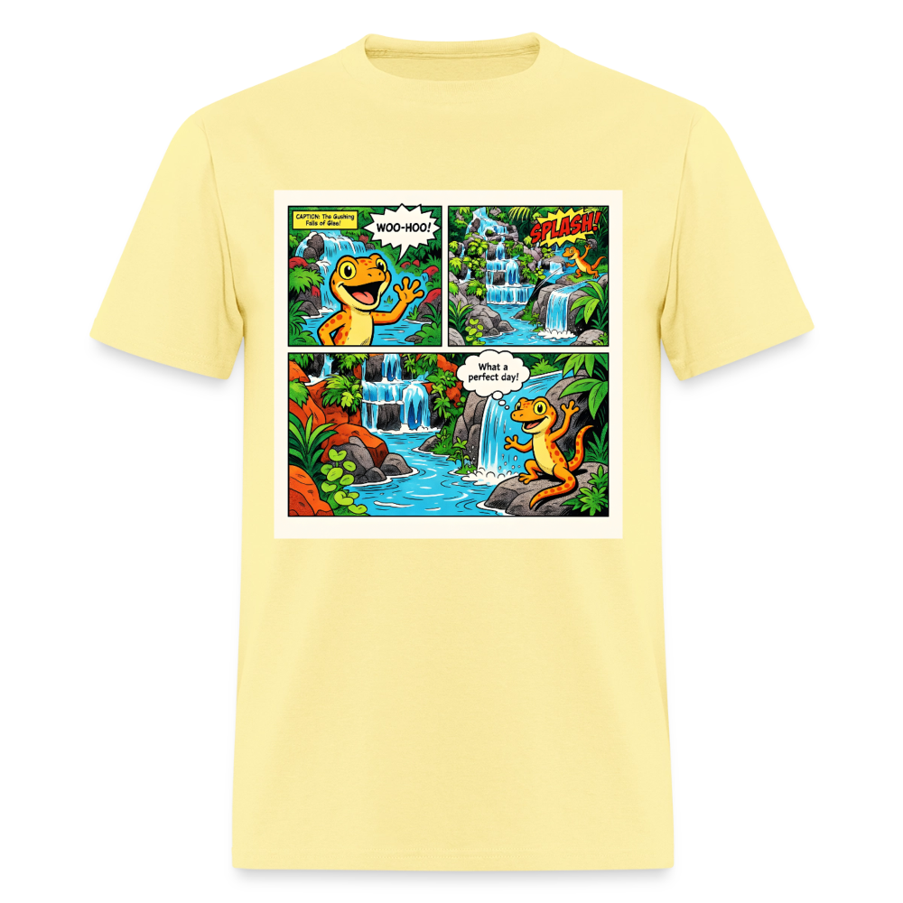 Comic Lizard - cornsilk