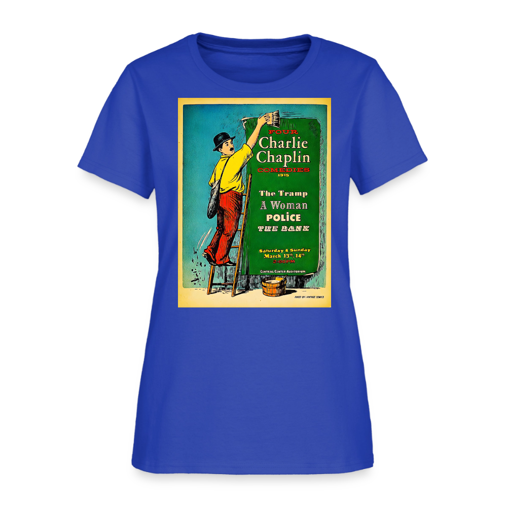1915 Charlie Chaplin - royal blue
