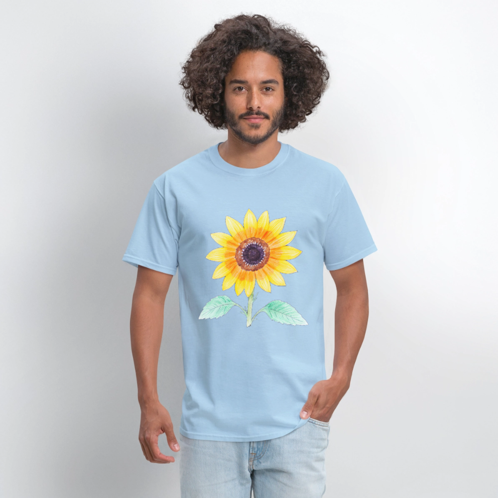 Yellow 2 - powder blue