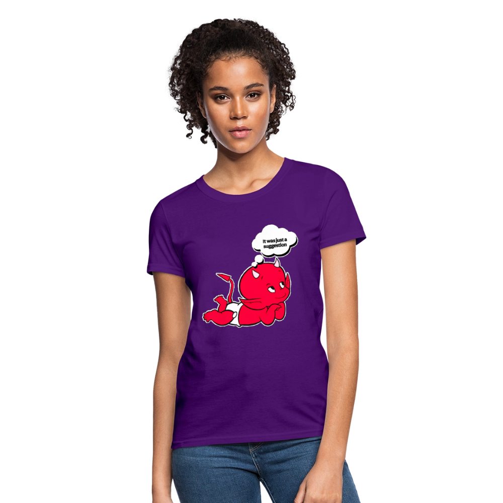 Just A Suggestion - purple