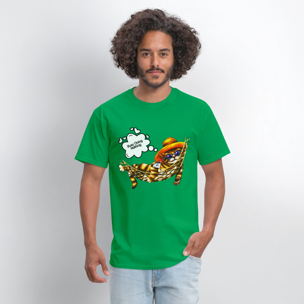 Busy Doing Nothing - bright green