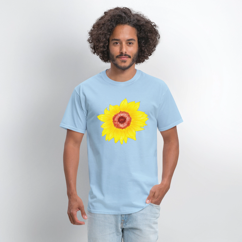 Yellow 1 - powder blue