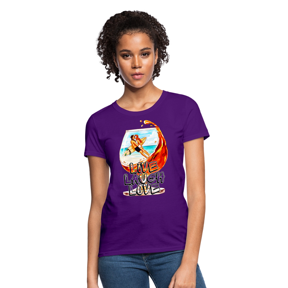 Live, Laugh, Love - purple