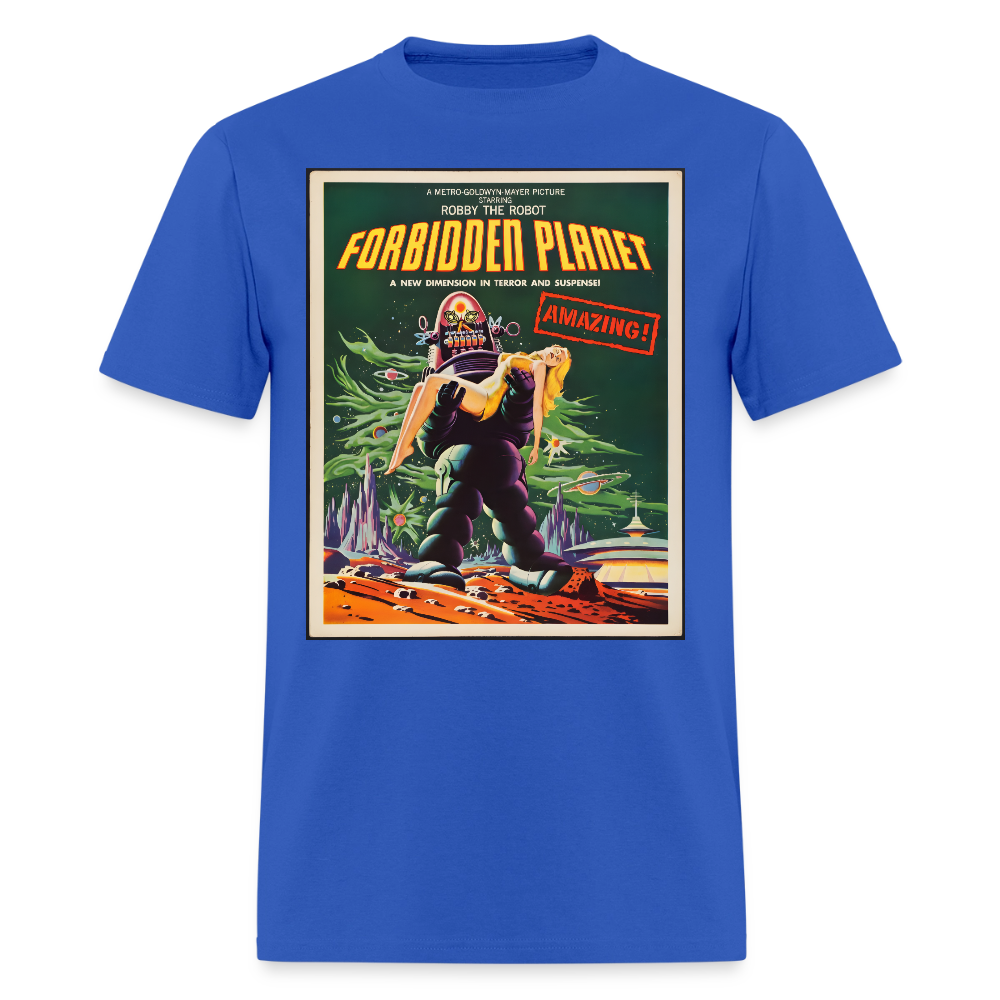 Forbidden Planet - royal blue