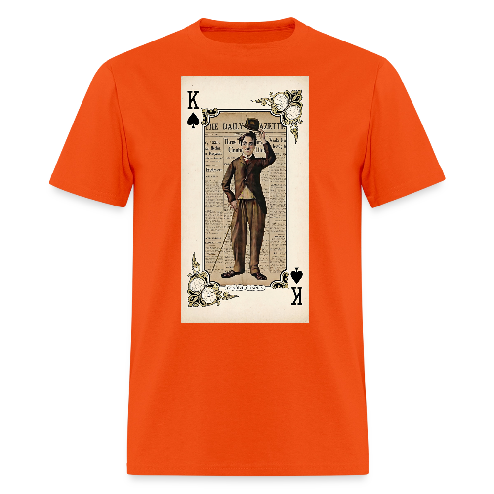 Charlie Chaplin - orange