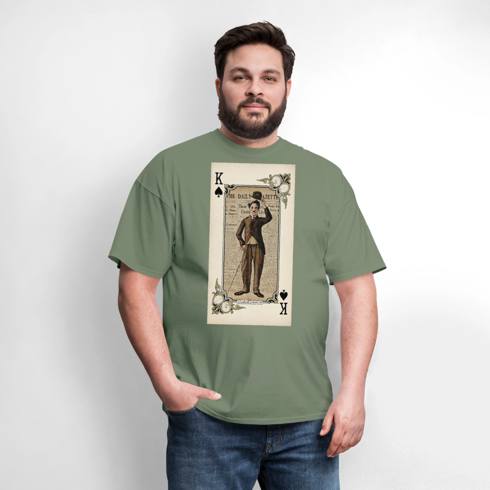 Charlie Chaplin - military green