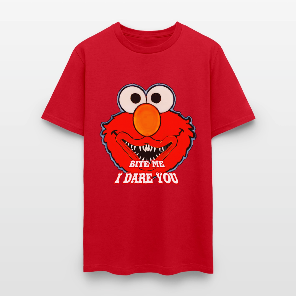 Bite Me Elmo - red