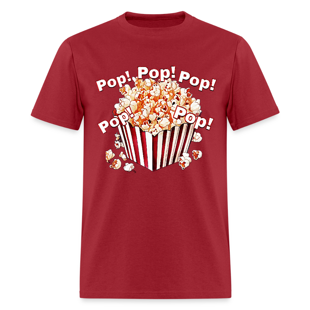 Popcorn - dark red