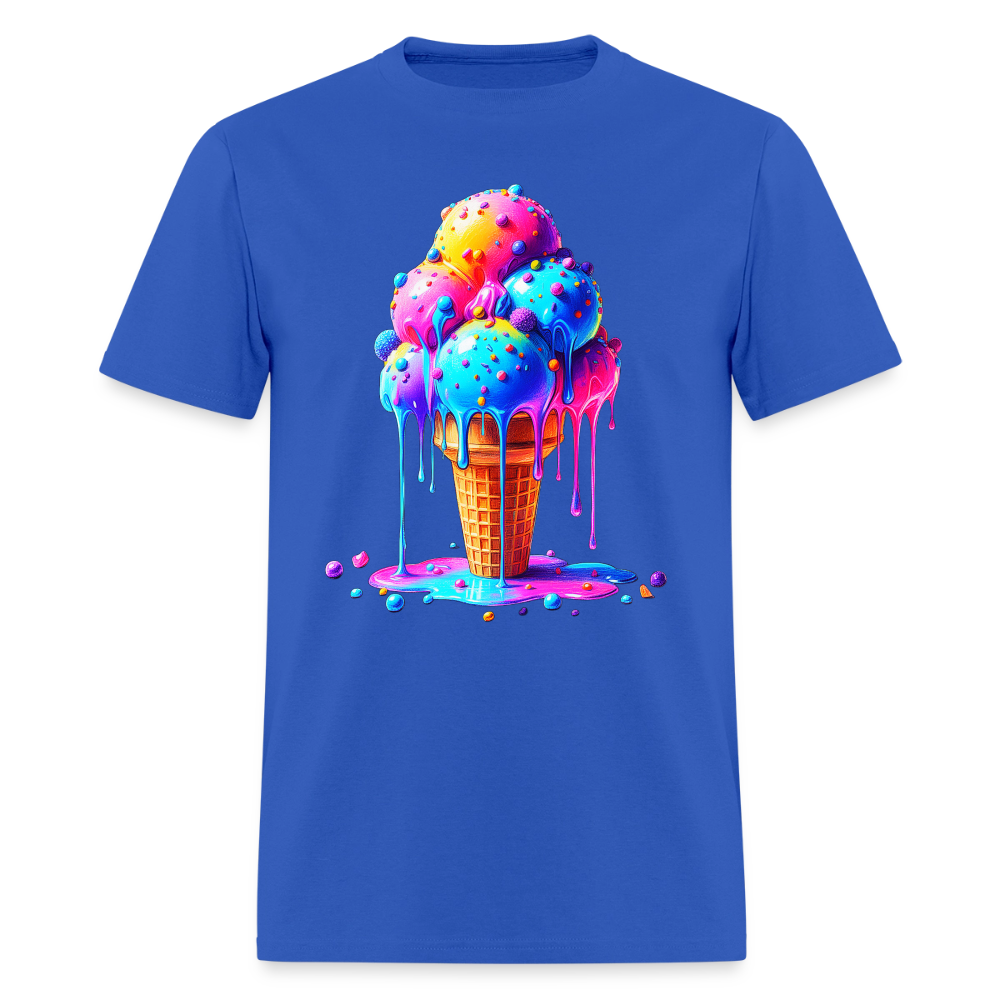 Melting Rainbow - royal blue