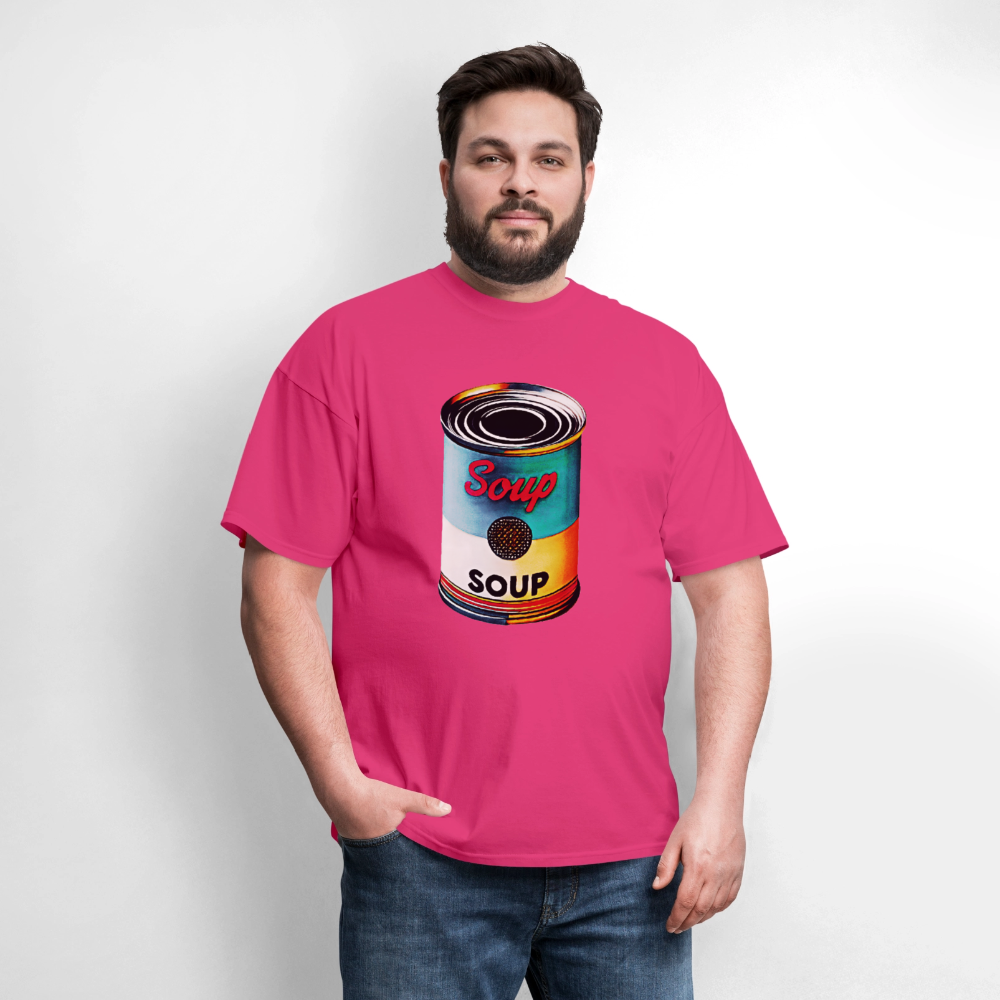 Canned Soup - fuchsia