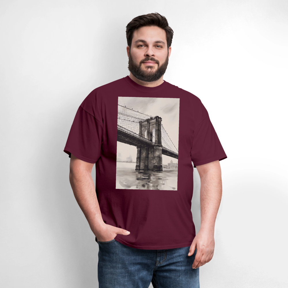 Brooklyn - burgundy