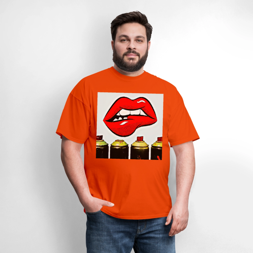 Lips - orange