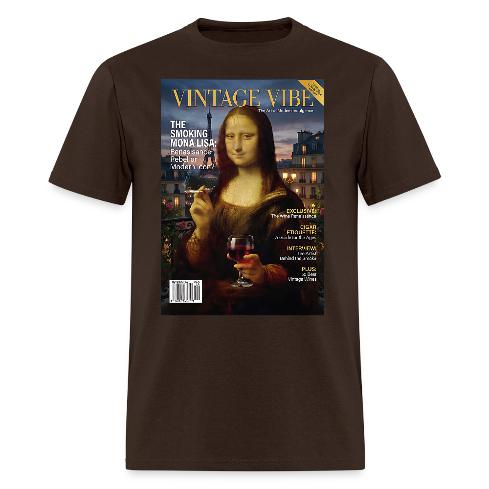 A Smoking Mona Lisa - brown