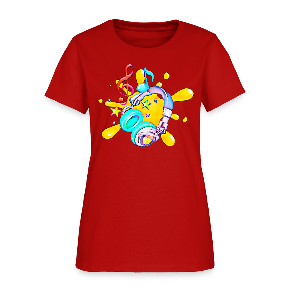 Splash of Music - red