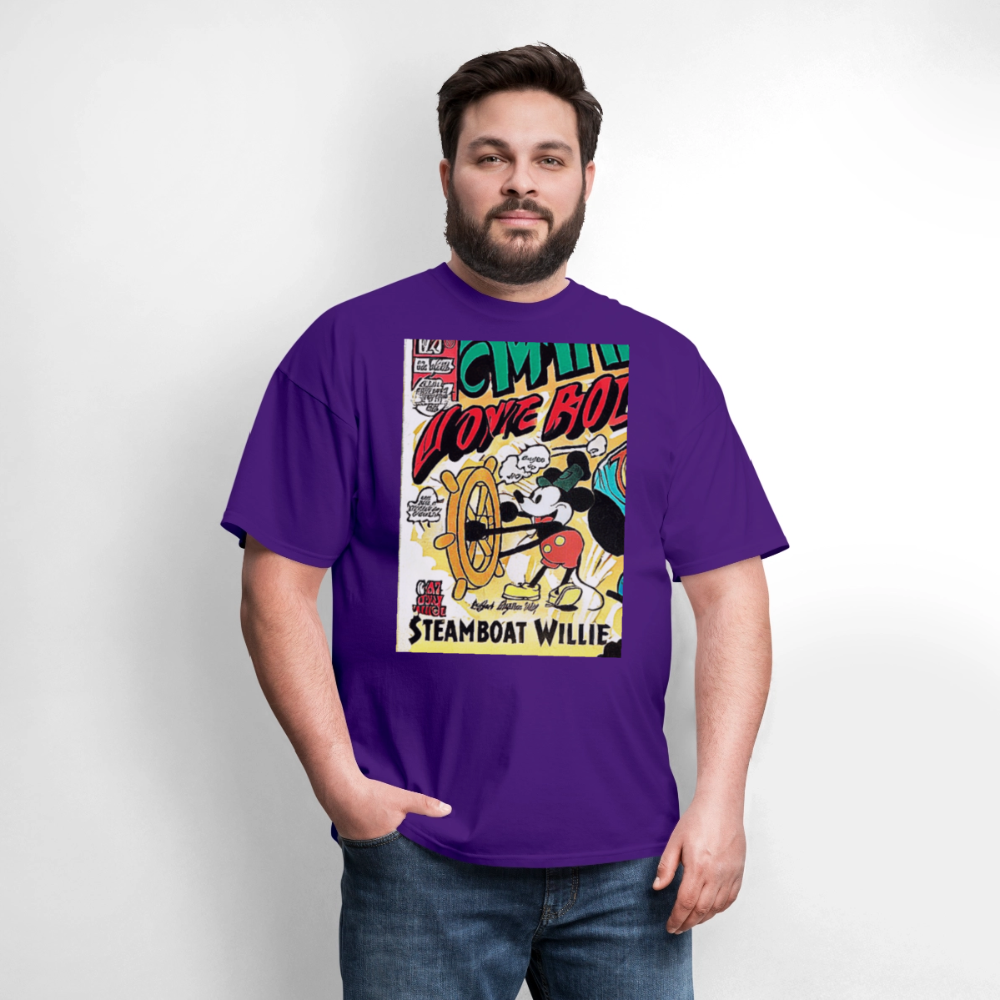 Steamboat Willie - purple