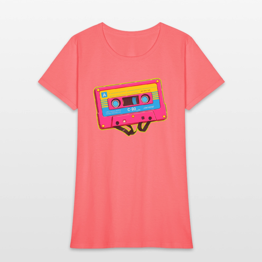 Cassette Magic - coral