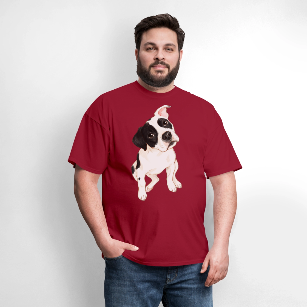 Bright Eyes - dark red