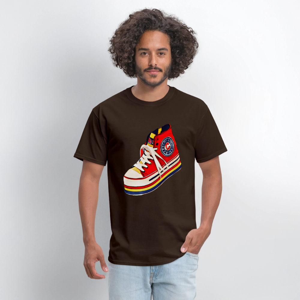 High Top Sneaker - brown