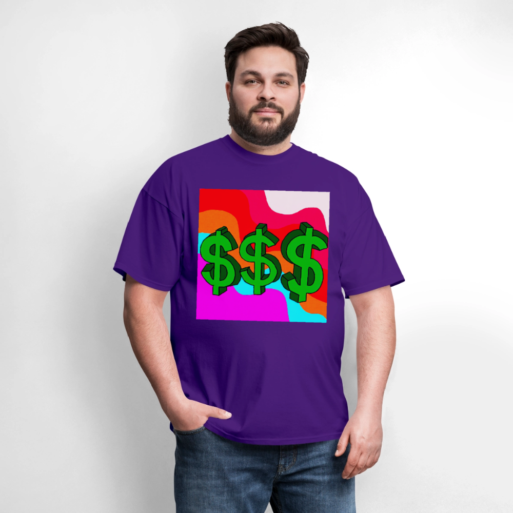 Dollar Sign - purple