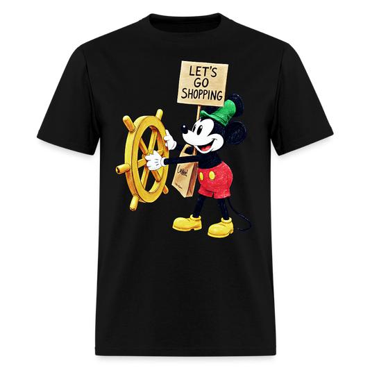 Let's Go Shopping - black