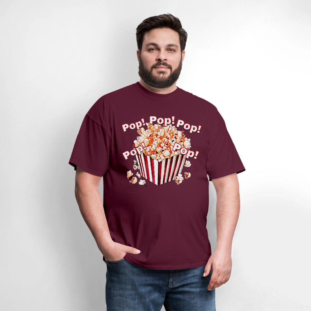 Popcorn - burgundy