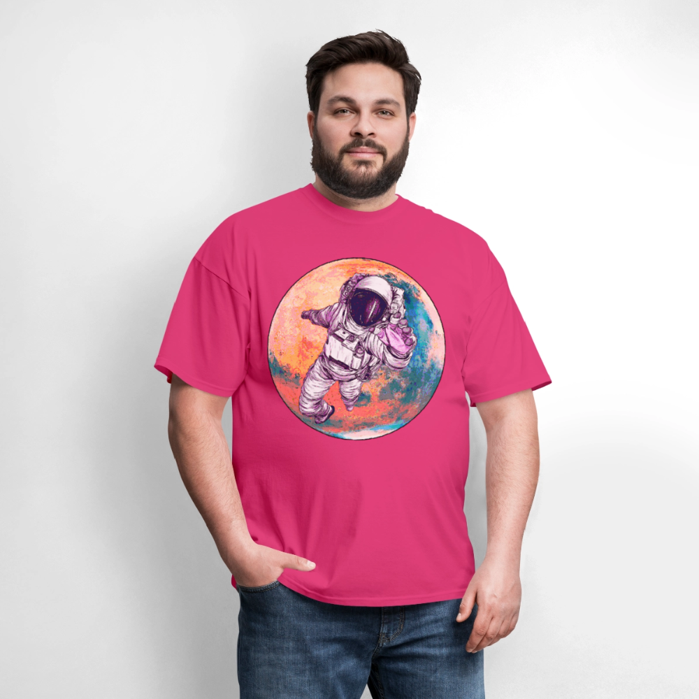 Astronaut - fuchsia