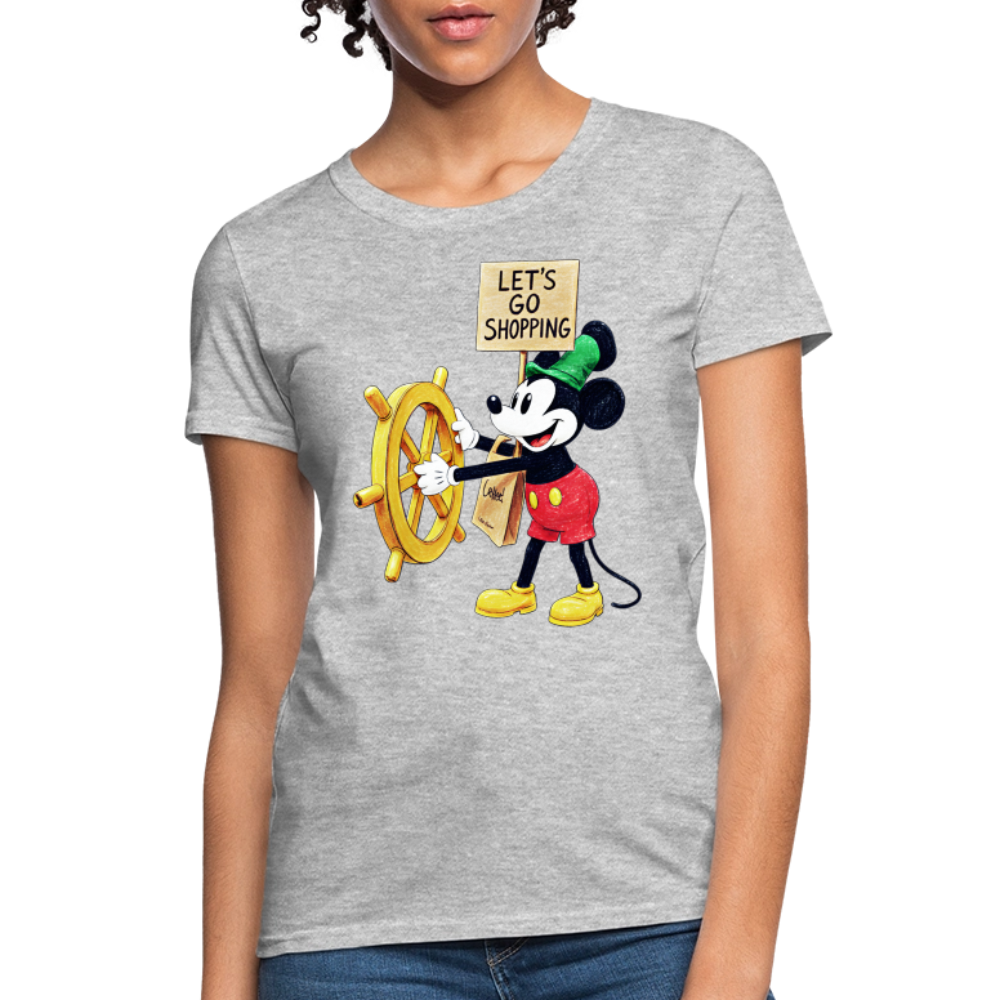 Let's Go Shopping - heather gray