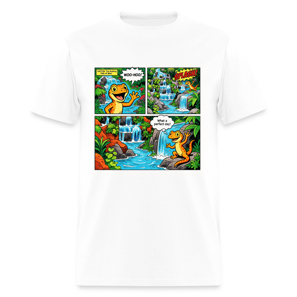 Comic Lizard - white