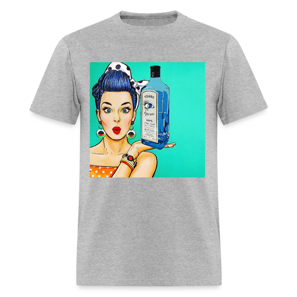 Retro Woman - heather gray