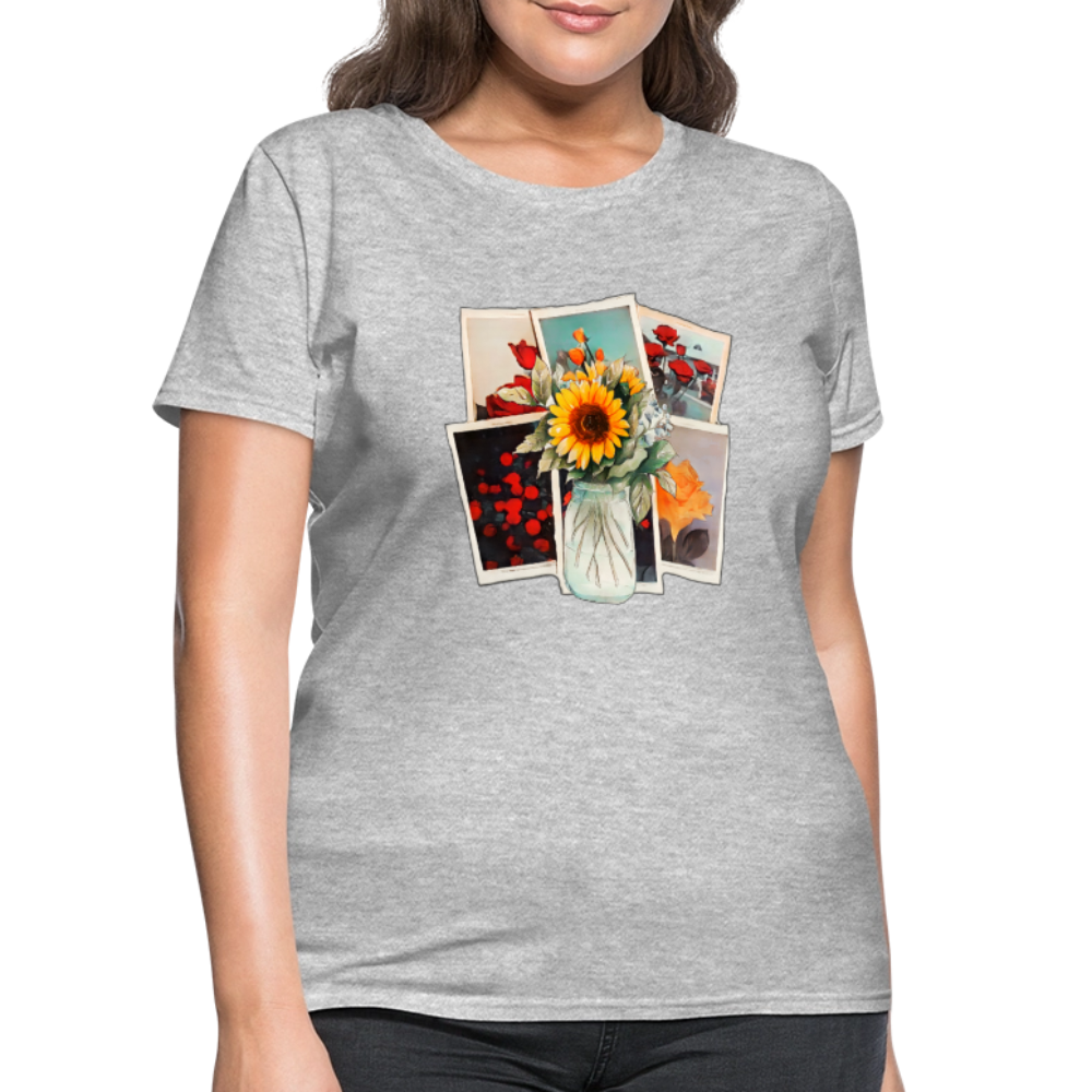 Flowers - heather gray