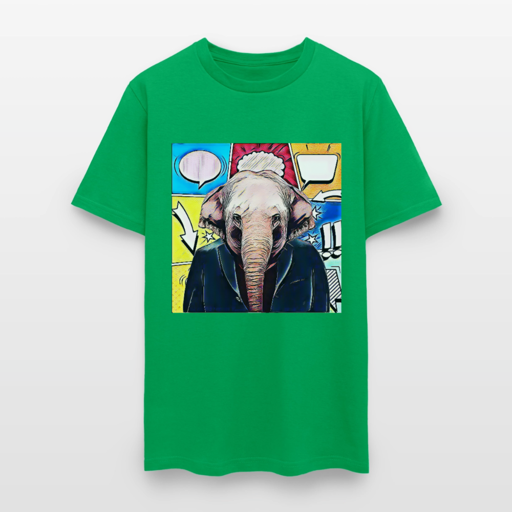 Elephant Party - bright green