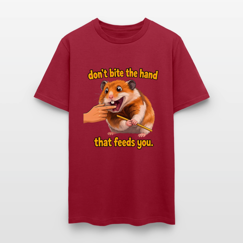 Don't Bite The Hand - true red