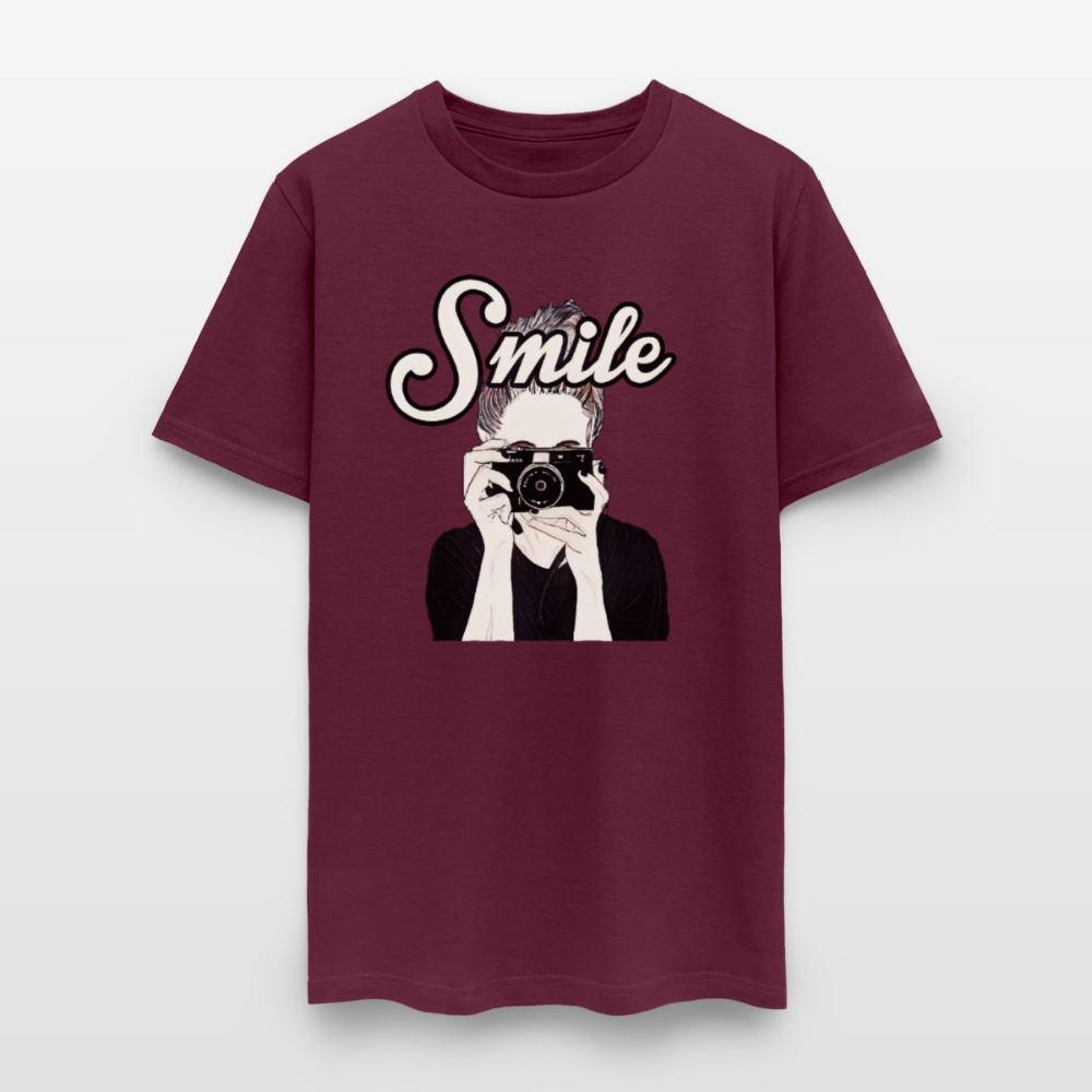 Smile - burgundy