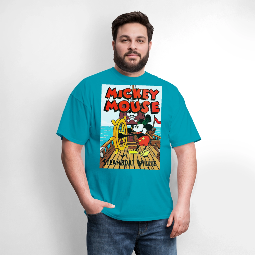 Steamboat Willie - turquoise