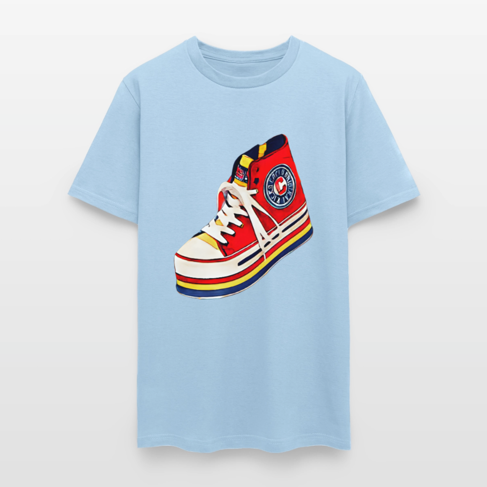 High Top Sneaker - powder blue