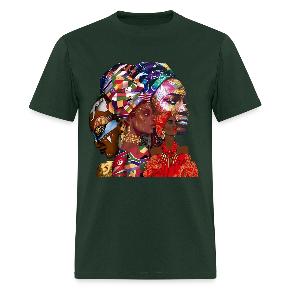 African Queens - forest green