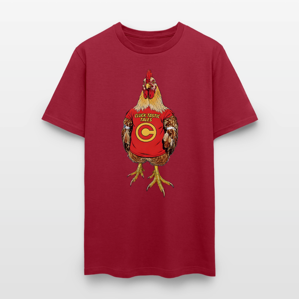 Cluck- Tastic - true red