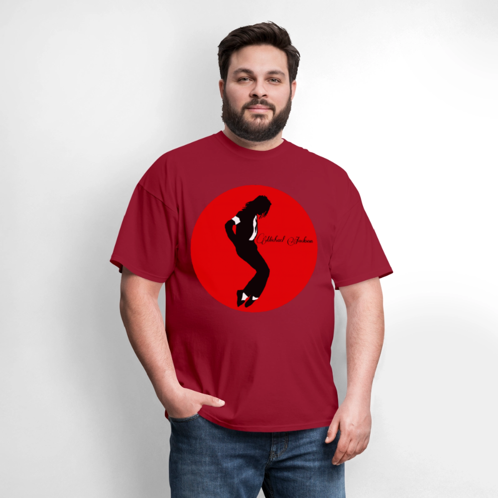 #1 Michael King Of Pop - dark red
