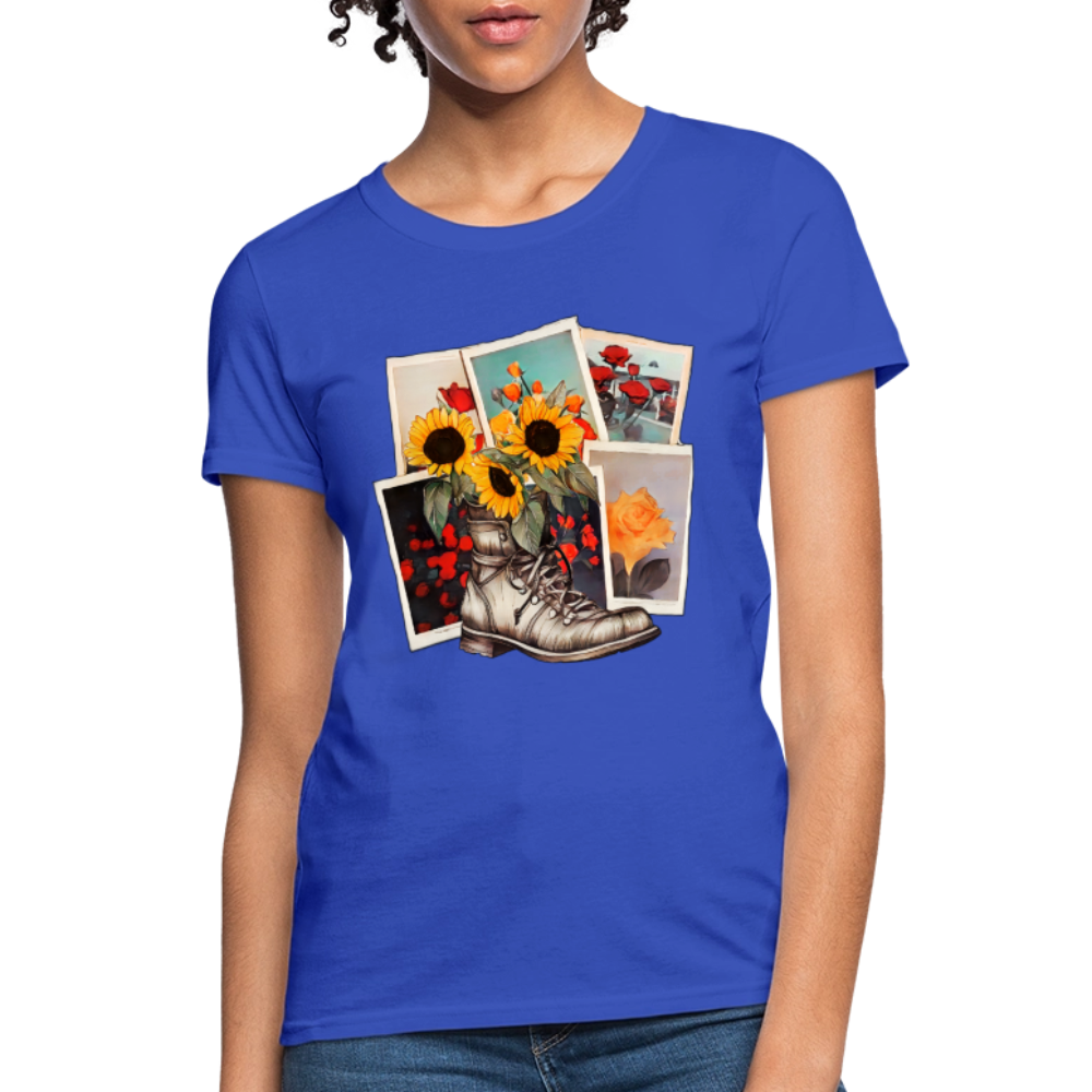 Flowers #2 - royal blue