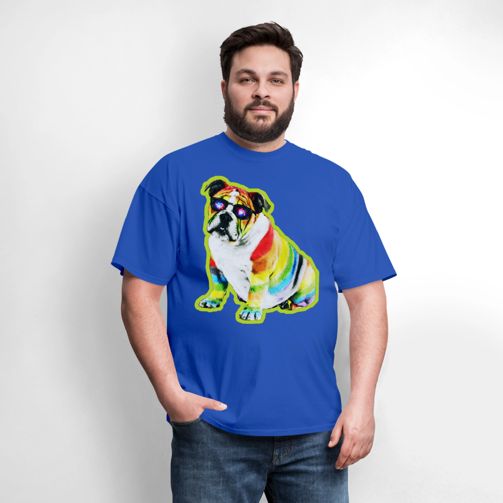 Bulldog - royal blue