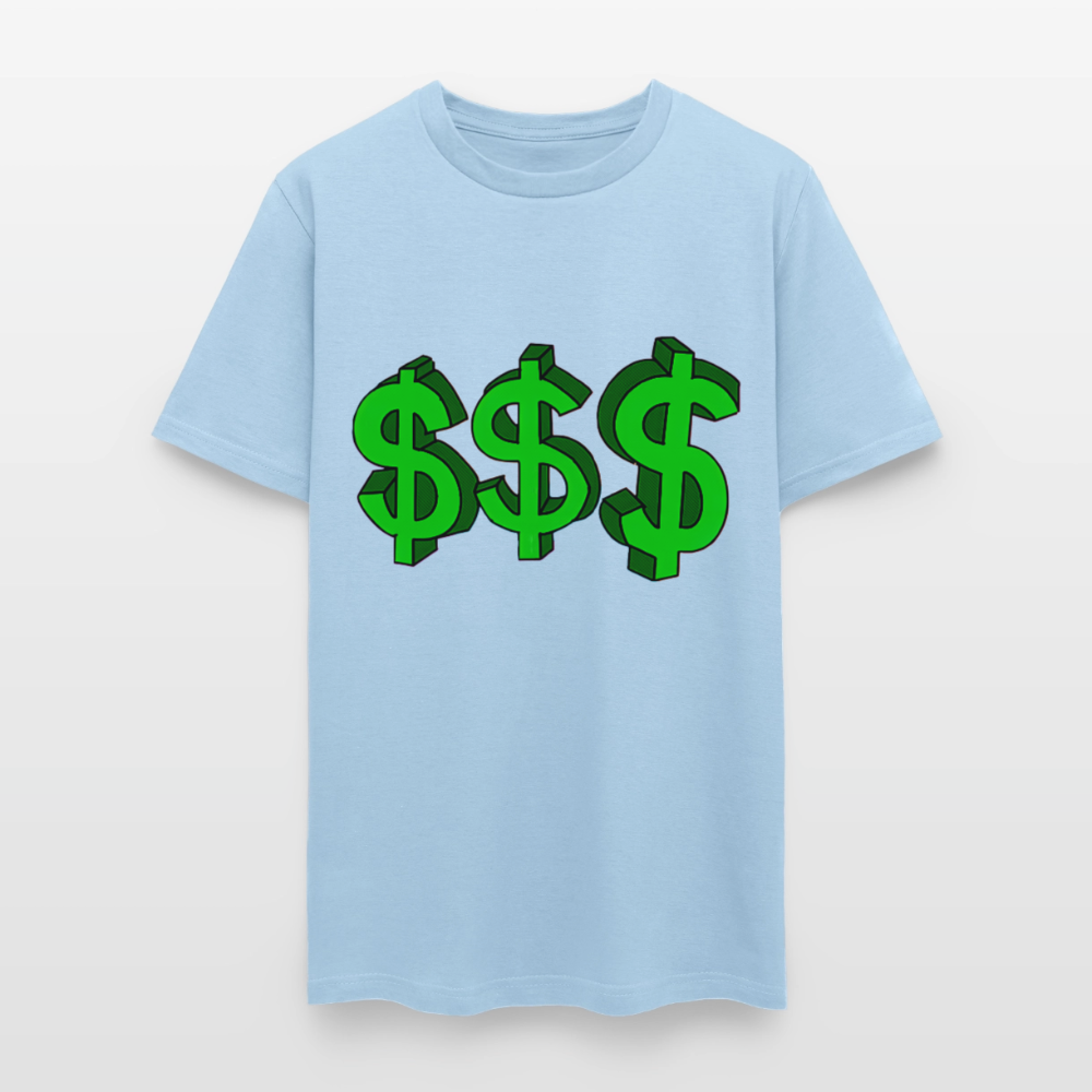 Dollar Sign - powder blue