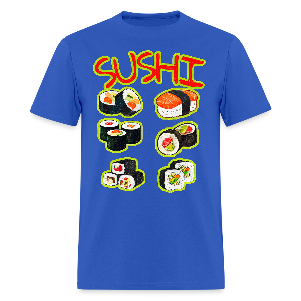 Sushi - royal blue